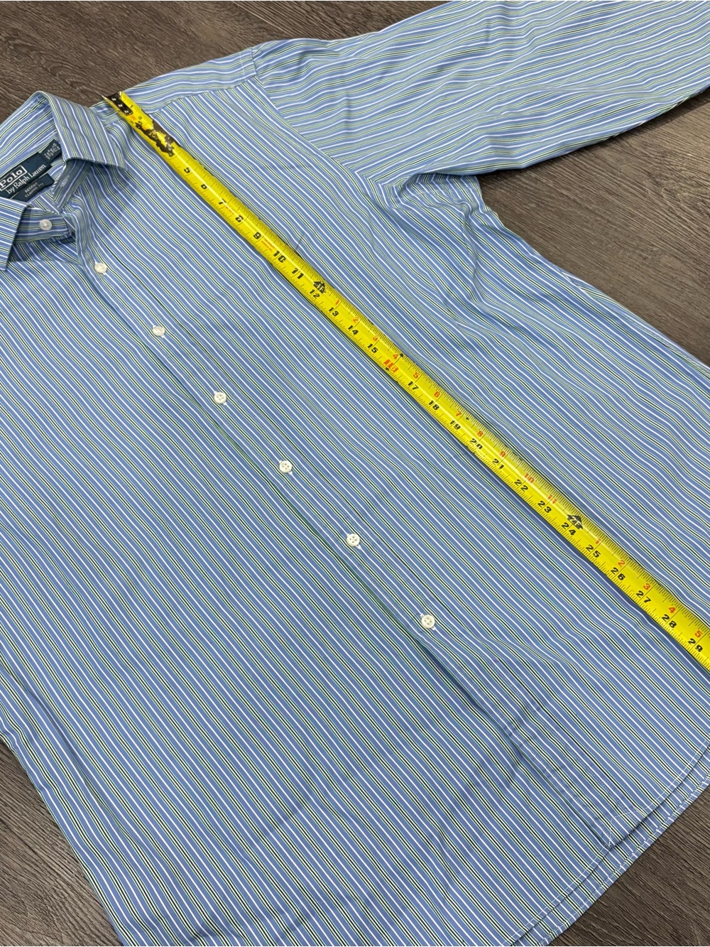 Polo by Ralph Lauren Regent Classic Fit Dress Shirt, Mens 17.5 34/35 (XL) - Picture 5 of 9